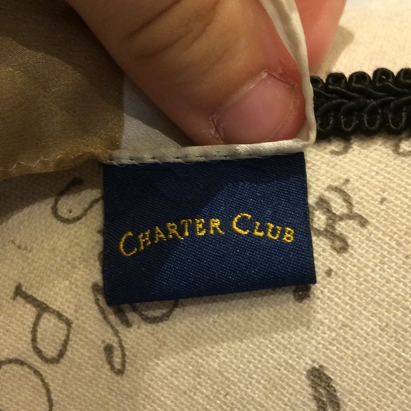 Charter Club Silk Floral Scarf - Picture 4 of 5